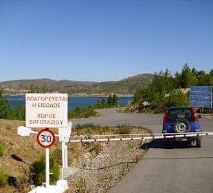 Ab der Schranke nur noch zu Fuß