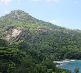 Ausblick auf die Badebucht 