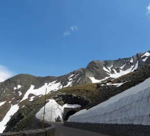 Blick auf den Schnee
