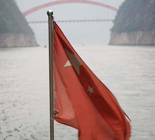 Die Mündung in den Yangtse