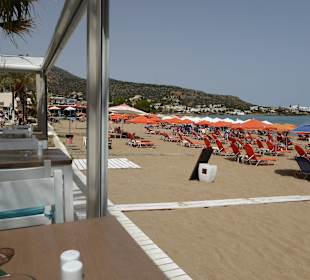 Our "Beach" in Stalida