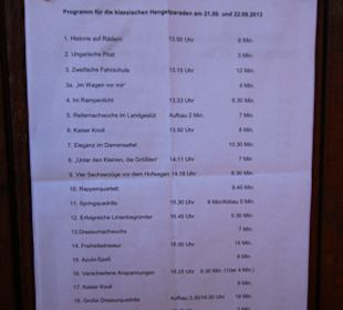 Zeitplan