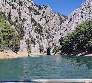 Oymapinar Baraji/ Stausee Green Lake & Green Canyon