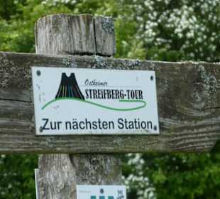 Unterwegs auf der Ostheimer Streifberg-Tour