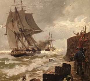 In der Abteilung "Marinemalerei" des IMM