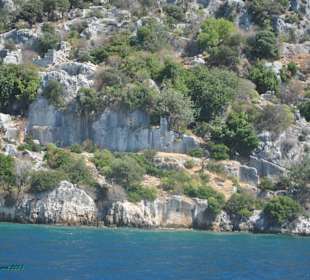 Kekova - versunkene Stadt im Mittelmeer
