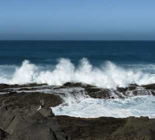 Tolle Wellen an der Westküste