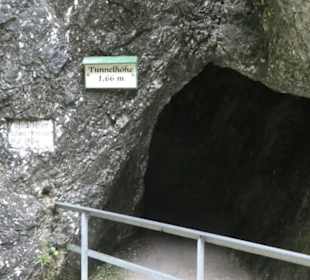 Wanderung Almbachklamm Richtung Theresienklause
