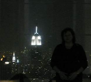 Empire State Building bei Nacht