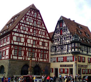 Marktplatz in Rothenburg o.d. Tauber