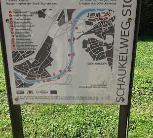 Schaukelweg an der Donau