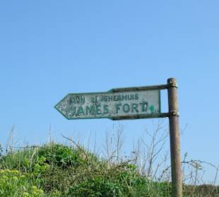 Andando a St. James fort