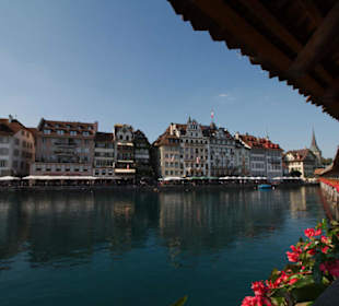 Ausblick von der Kapellbrücke