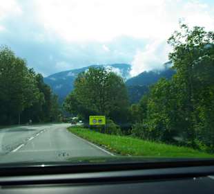 Nach der Gailberghöhe, hier oft Blitzer