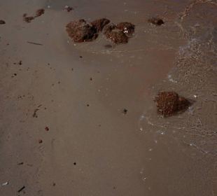 Schöner feiner Strand