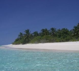 Ausblick aus dem Meer