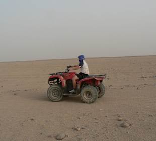 Quadsafari in die Wüste
