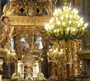 Detalle del altar de la catedral
