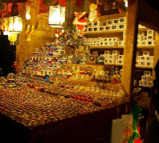 Verkaufstände Christkindlesmarkt