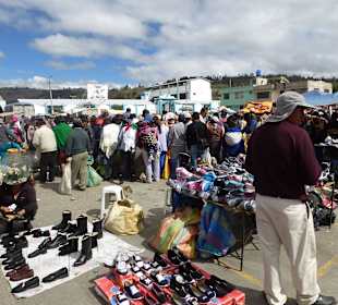 Auf dem Markt unterwegs