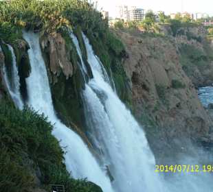 Ausflug zum Wasserfall in Antalya