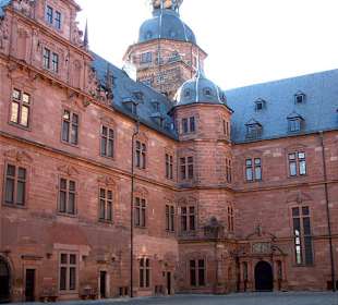 Cour intérieure du châteaux d'Aschaffenbourg