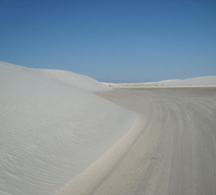 Mehrere Kilometer lange Straße