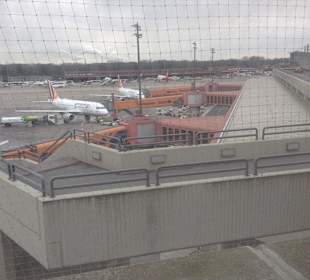 Blick aus der Air France Lounge