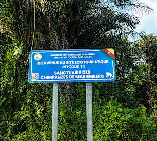 Eingang zum Reservat