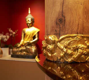 East meets West im Empfangsbereich