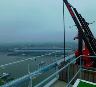 Schaukel auf dem Dach