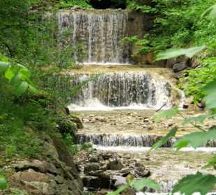 Regulierter Wasserfall
