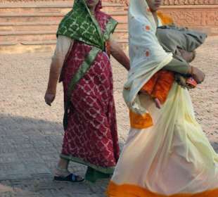 Indische Touristinnen