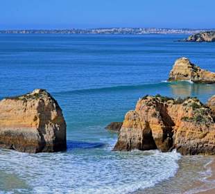 Strand vor Praia da Rocha