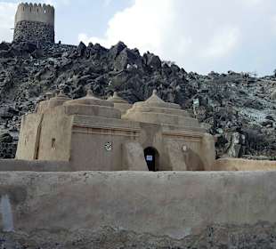 Eine alte moschee am indischen Ozean