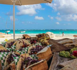 Tacos mit Meeresblick