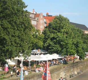 Bremen - Weserpromenade Schlachte