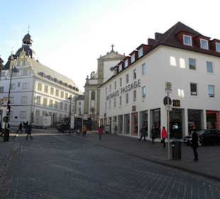 Blick zur Rathaus Galerie