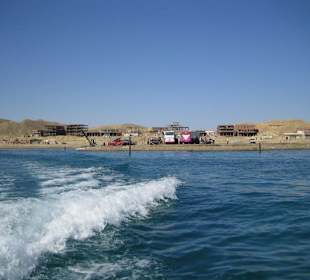 Hafen für den Ausflug zum Dolphinhouse
