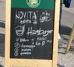 Aufsteller Hamburger