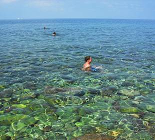 Bucht zum Baden 