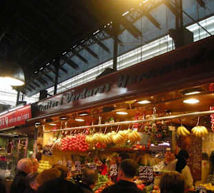 L'interno della Boqueria