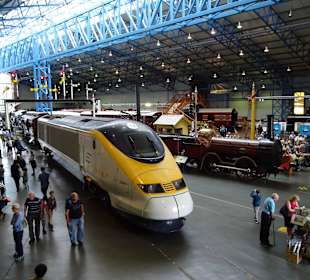 Blick in die Ausstellungshalle