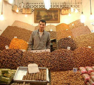 Getrocknete Früchte zu verkaufen
