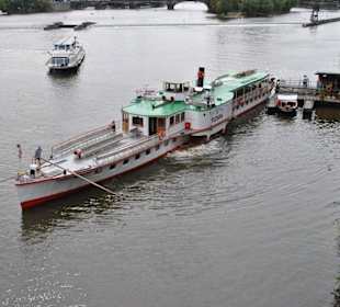 Veltava na Wełtawie.