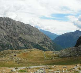 Schnalstalblick v. d. Lazaunhütte