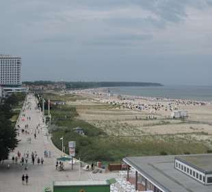 Ausblick auf die Promenade