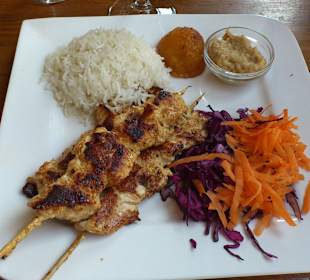 Leckere Teriyakispieße