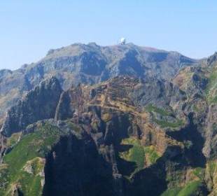 Blick zum Pico do Ariero