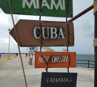 Liegt mitten in der Karibik